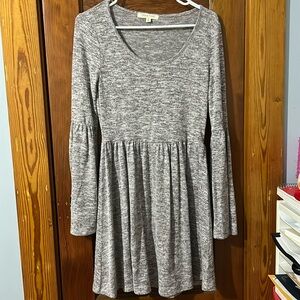 living doll Bell Sleeve Dress, Size Juniors Medium